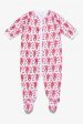 Infant Snapsuit Pink Monkey Footie Pajamas Discount