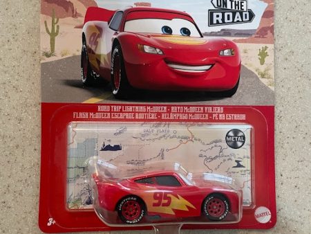 Disney Cars DXV29 CD-2023 ON THE ROAD ROAD TRIP LIGHTNING MCQUEEN on Sale