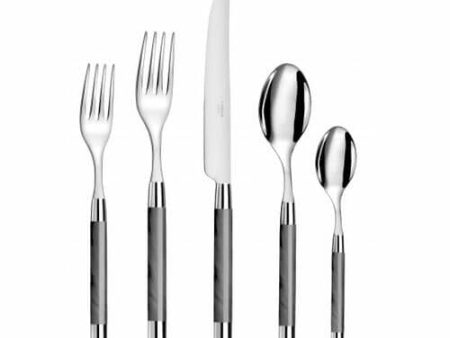 Conty Grey 5 Piece Place Setting Fashion