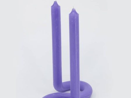 Twist Lavender Candle For Sale