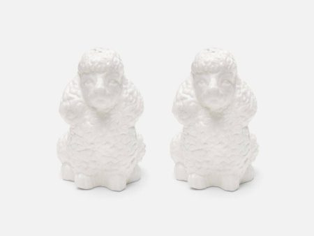 Sidney Poodle Salt and Pepper Shakers Supply