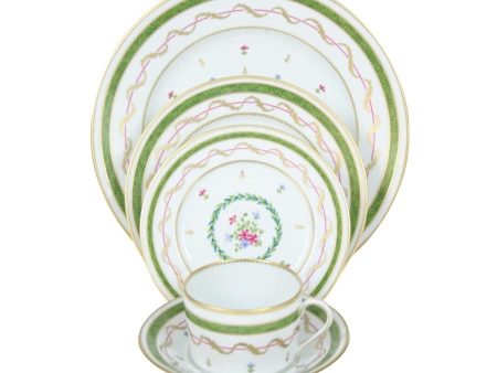 Vieux Paris Green Dinner Plate Supply