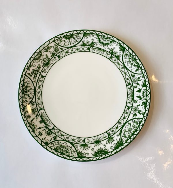 Victoria’s Garden Green Dinner Plate For Discount