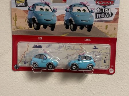 2023 Disney Cars 2 packs DXV99 T Case LISA LOUISE Supply