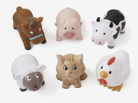 Barnyard Party Squirtie Baby Bath Toys Sale