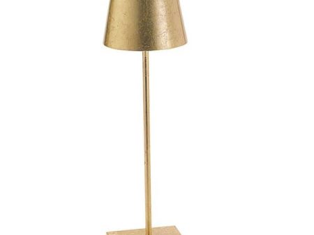 Gold Leaf Poldina Pro Table Lamp For Discount