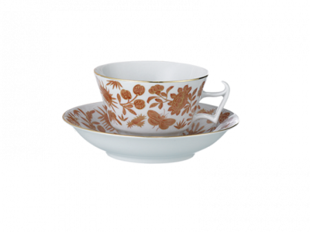 Sacred Bird & Butterfly Cup and Saucer Online Hot Sale