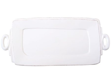 Lastra White Handled Rectangular Platter Sale