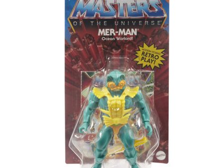 2023 MOTU Masters of the Universe Origins FAN FAVORITE MERMAN OCEAN WARLORD IN STOCK Cheap