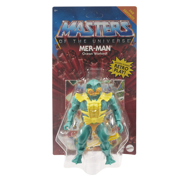 2023 MOTU Masters of the Universe Origins FAN FAVORITE MERMAN OCEAN WARLORD IN STOCK Cheap